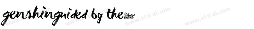 GENSHINGuided by the字体转换